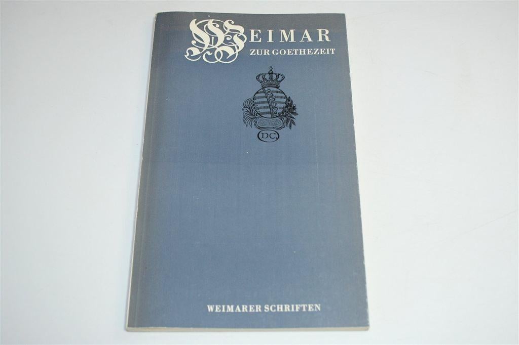 Weimar Goethe Tijd [1820] — Maatschappelijke Structuur, Boeken, Ophalen of Verzenden, Gelezen, Europa