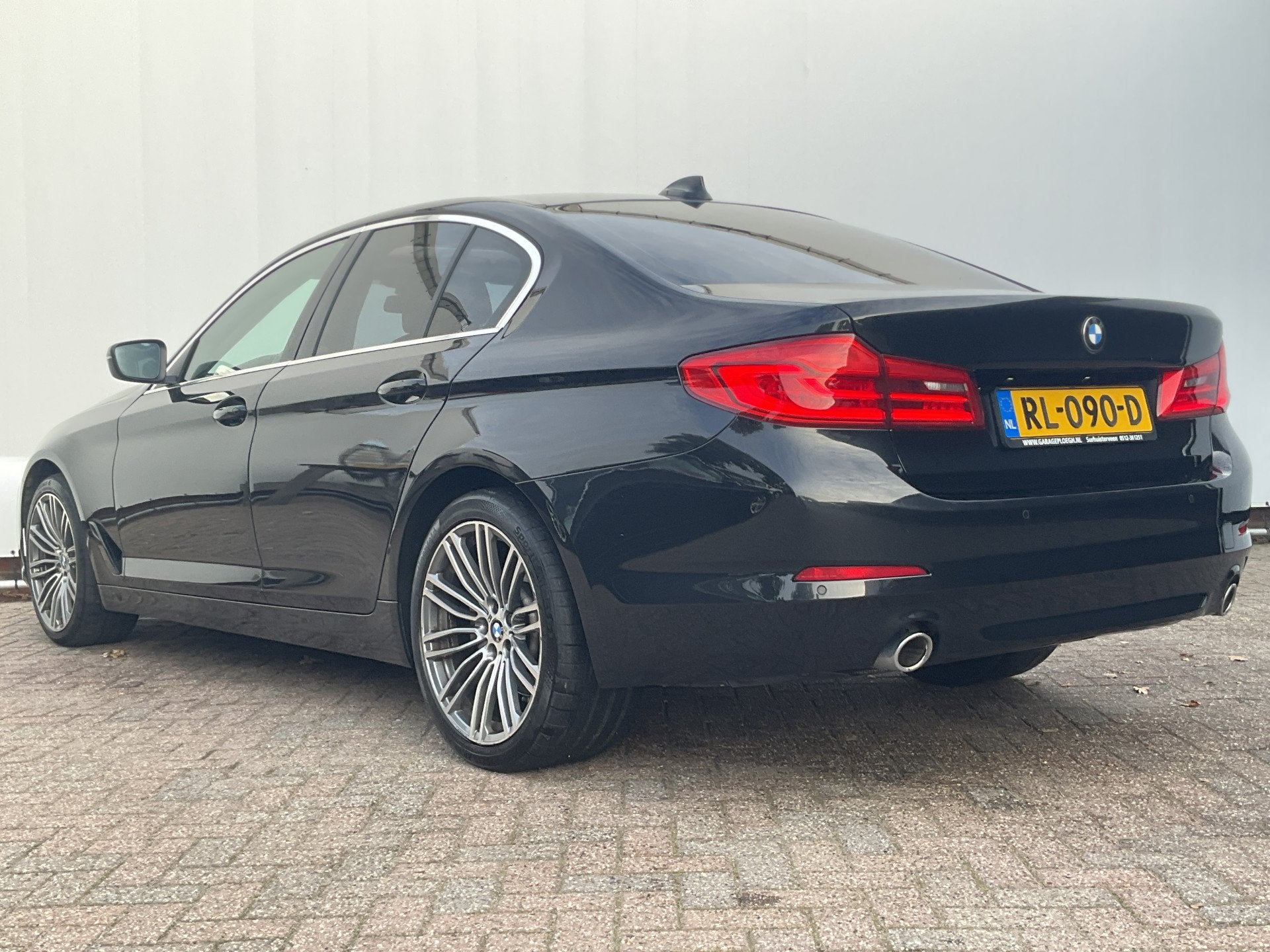 BMW 5 Serie 520D High Executive Pano.dak Leer Memory Stoelve, Auto's, Automaat, Achterwielaandrijving, Euro 6, Zwart