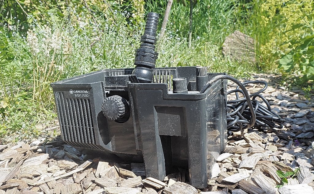 Gardena WSP 7000 vijverpomp, Tuin en Terras, Waterpompen, Ophalen, Gebruikt, Elektrisch, Dompelpomp