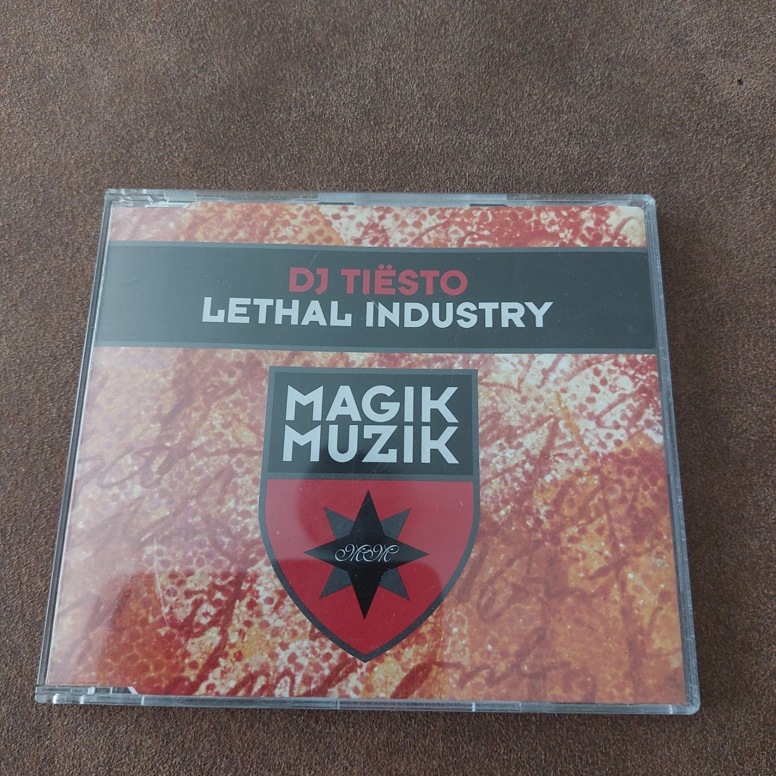 DJ Tiësto - Lethal Industry CD Single, Cd's en Dvd's, Cd's | Dance en House, Zo goed als nieuw, Trance, Single, Inclusief doosje
