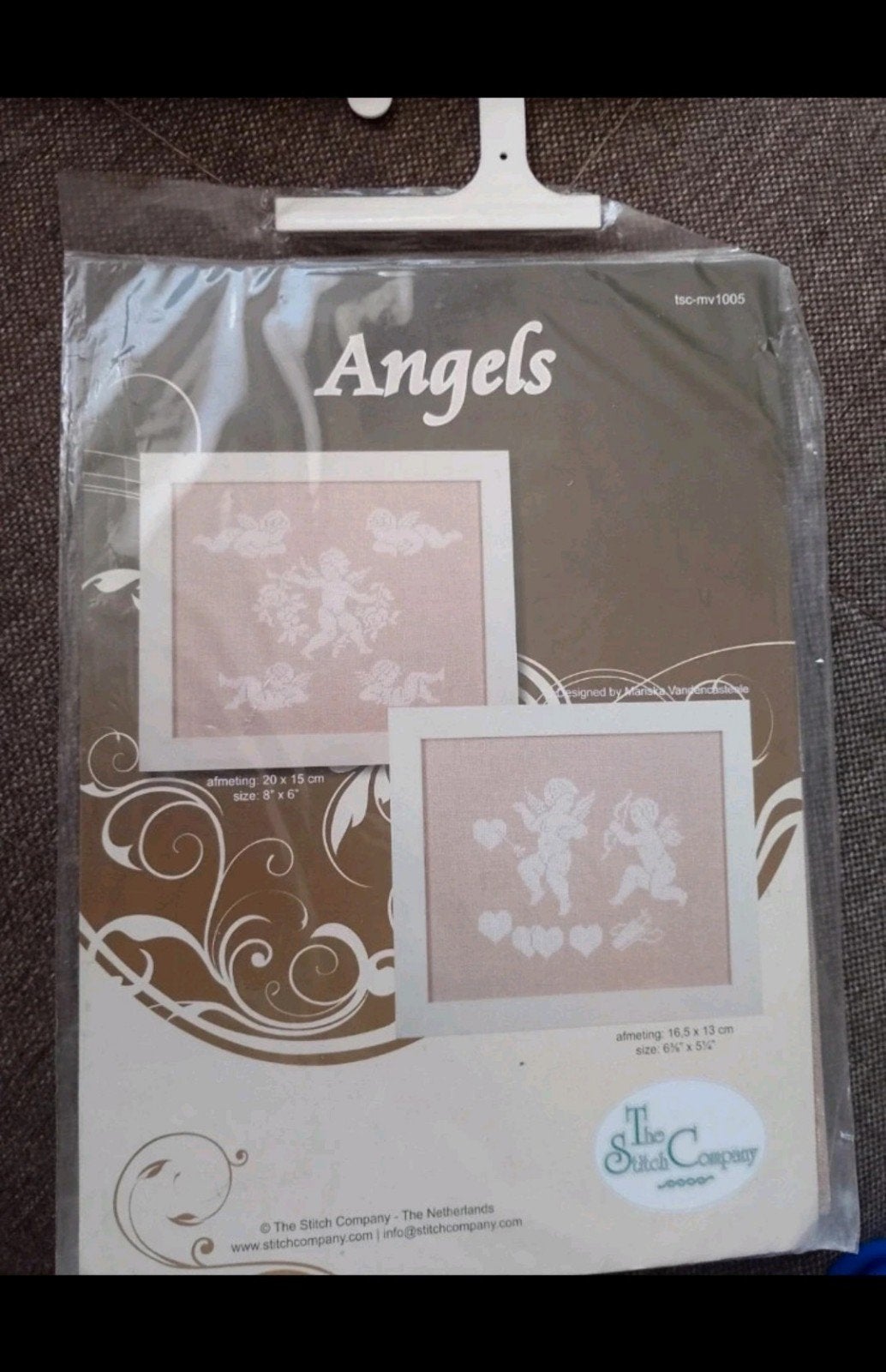Nieuw Borduurpakket Angels.  the stitch company compleet pak, Ophalen of Verzenden, Nieuw, Overige typen