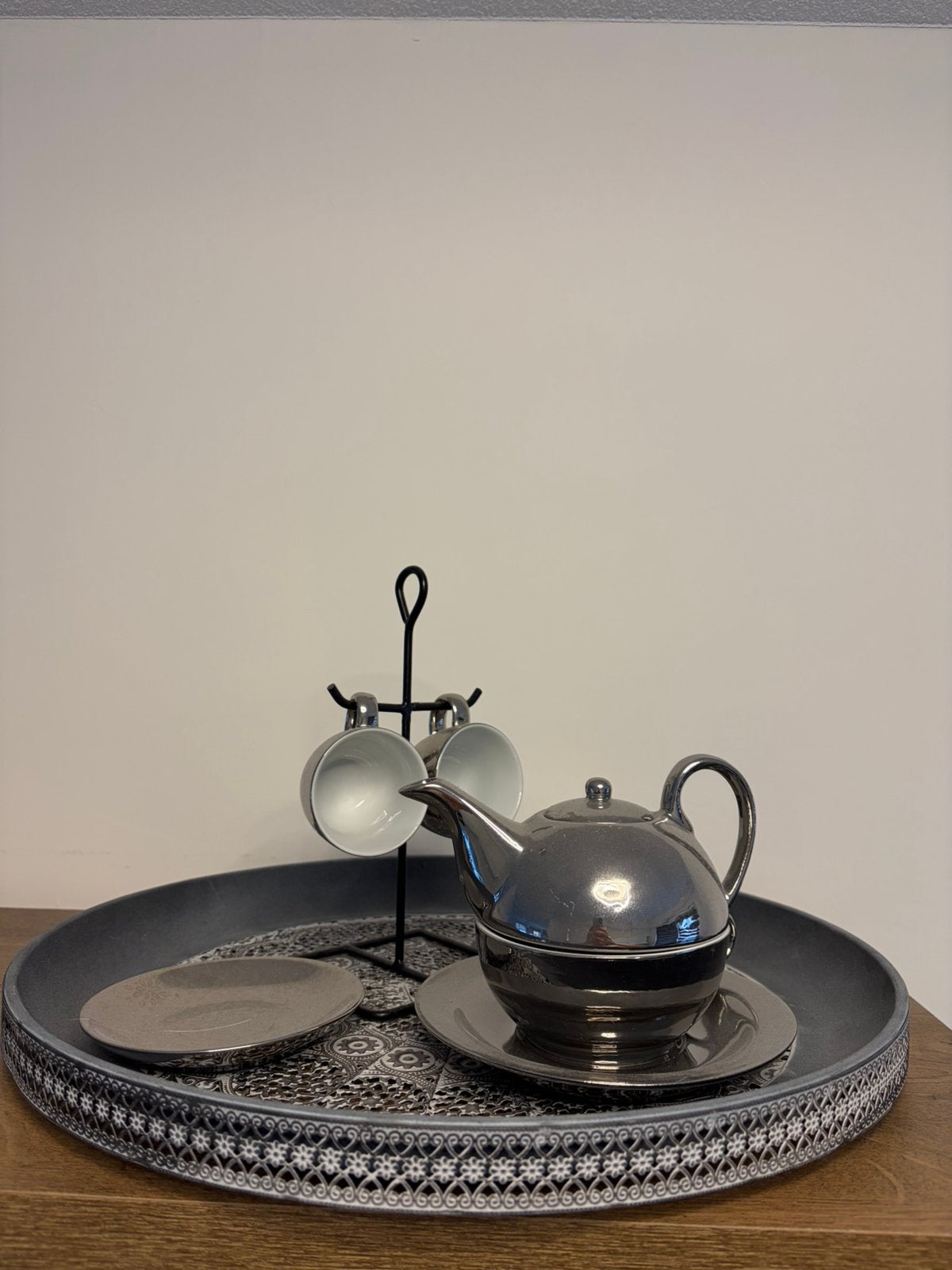 Thee/Koffiee servies set, Antiek en Kunst, Antiek | Tin, Ophalen of Verzenden