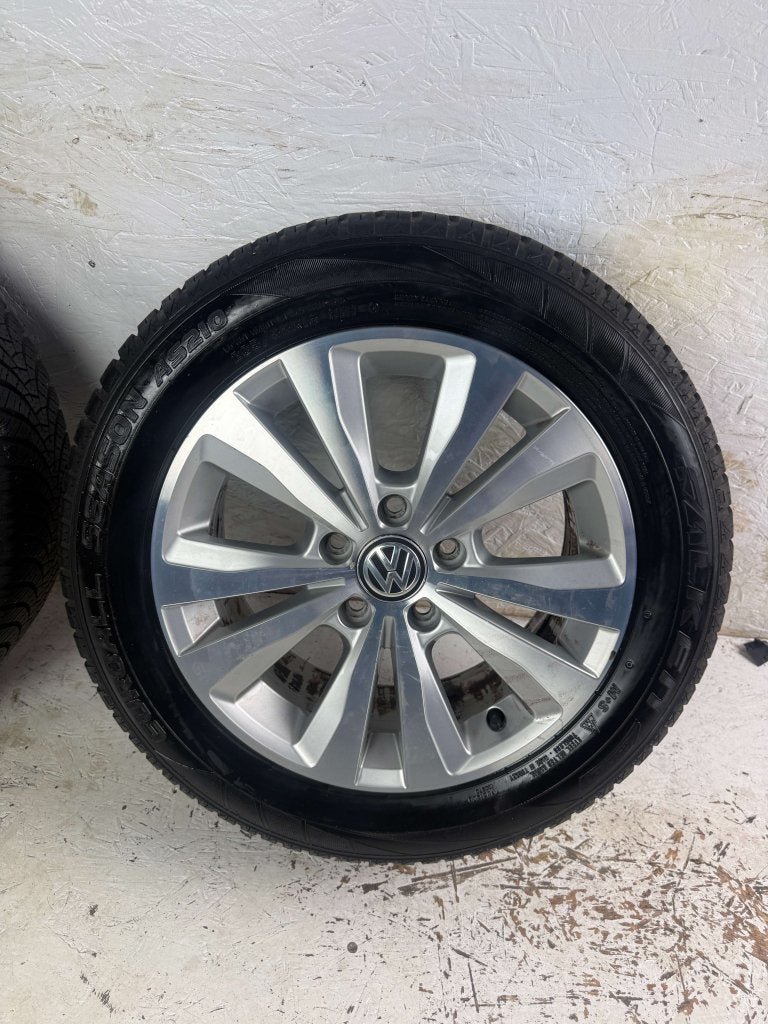Originele Volkswagen Golf Caddy velgen 16" 5x112 Toronto 7mm, Niet ingevuld, Gebruikt, 16 inch, Banden en Velgen
