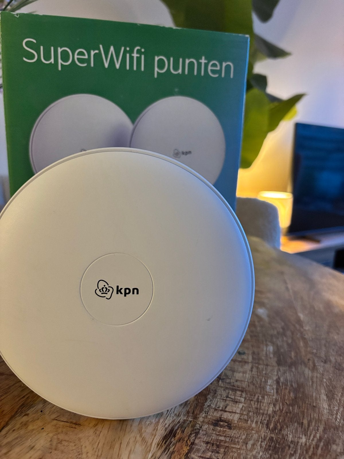 3 KPN SuperWifi punten - Verbeter je WiFi bereik, Ophalen of Verzenden, Zo goed als nieuw, Router