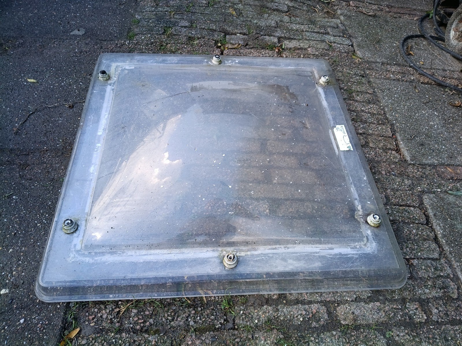 Dubbelwandig dakraam 60x60 cm, Ophalen, Gebruikt, Minder dan 80 cm, Minder dan 80 cm