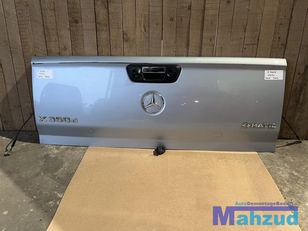 MERCEDES X KLASSE W470 blauw achterklep 2017-2020, Gebruikt, Mercedes-Benz AG, Deur, Mercedes-Benz