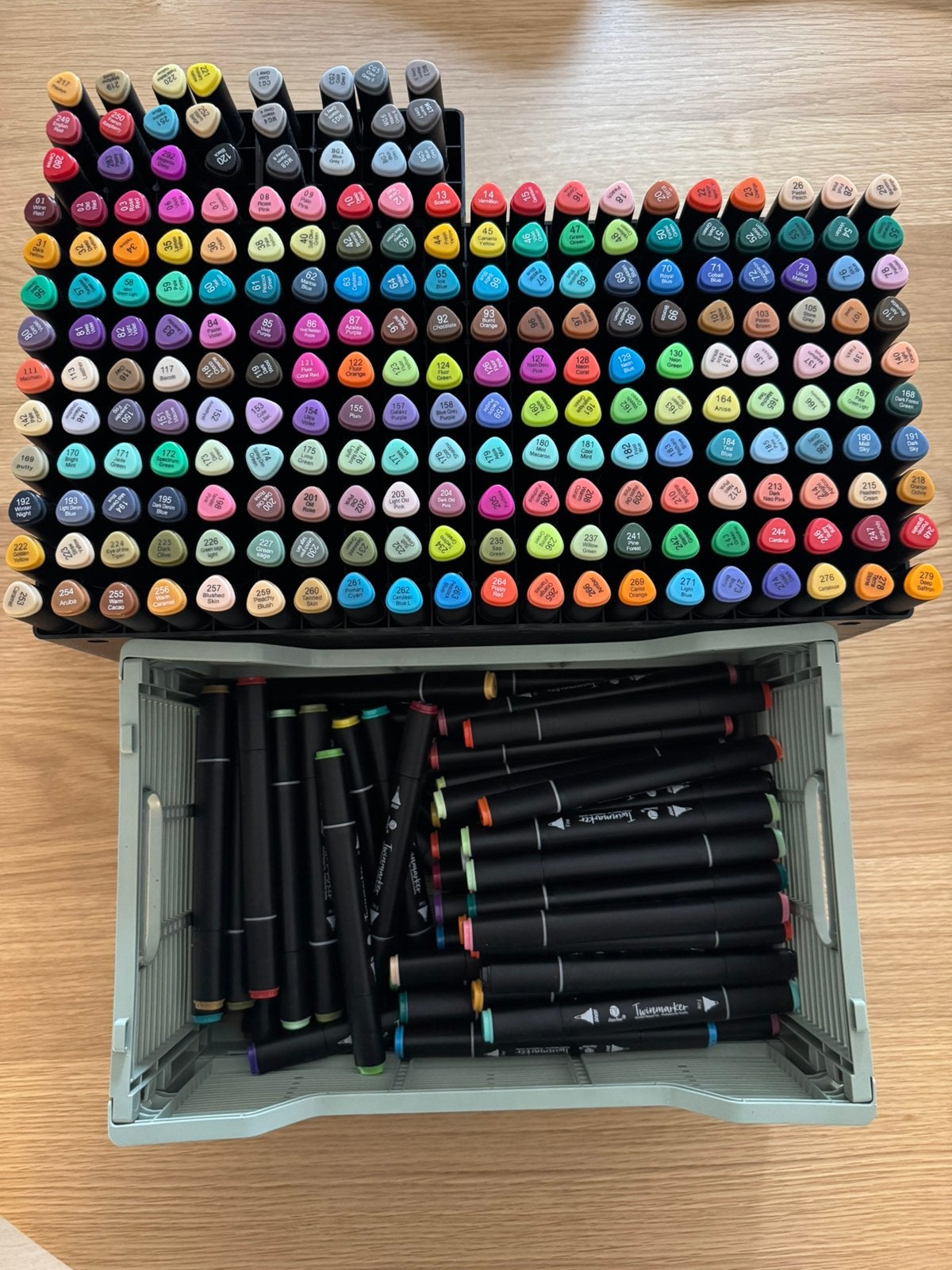Decotime alcohol markers 200+, Ophalen, Zo goed als nieuw, Potlood of Stift