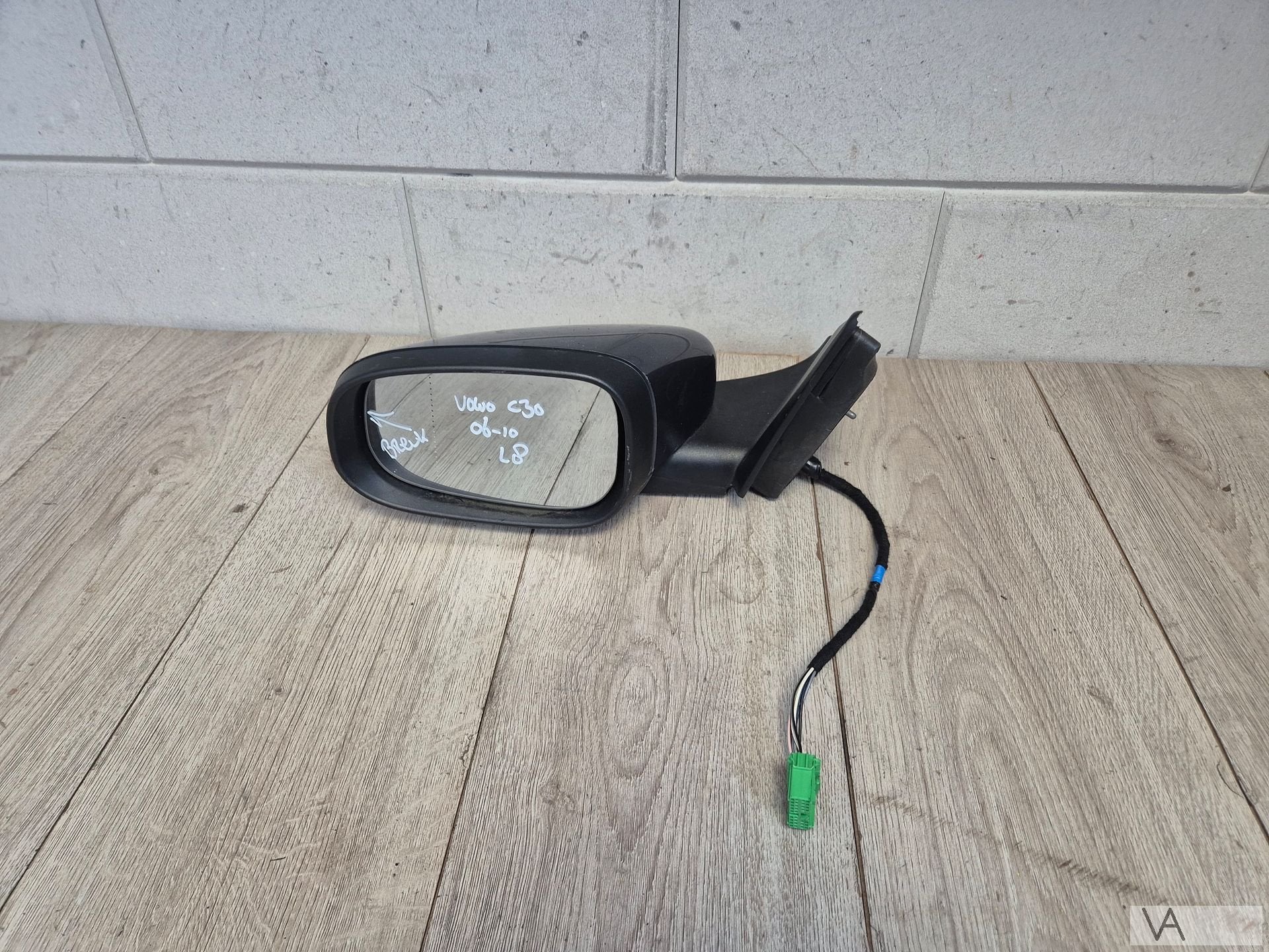 Spiegel links voor Volvo C30 2006 - 2010 klein breukje €75, Auto-onderdelen, Gebruikt, -, -, Ophalen of Verzenden