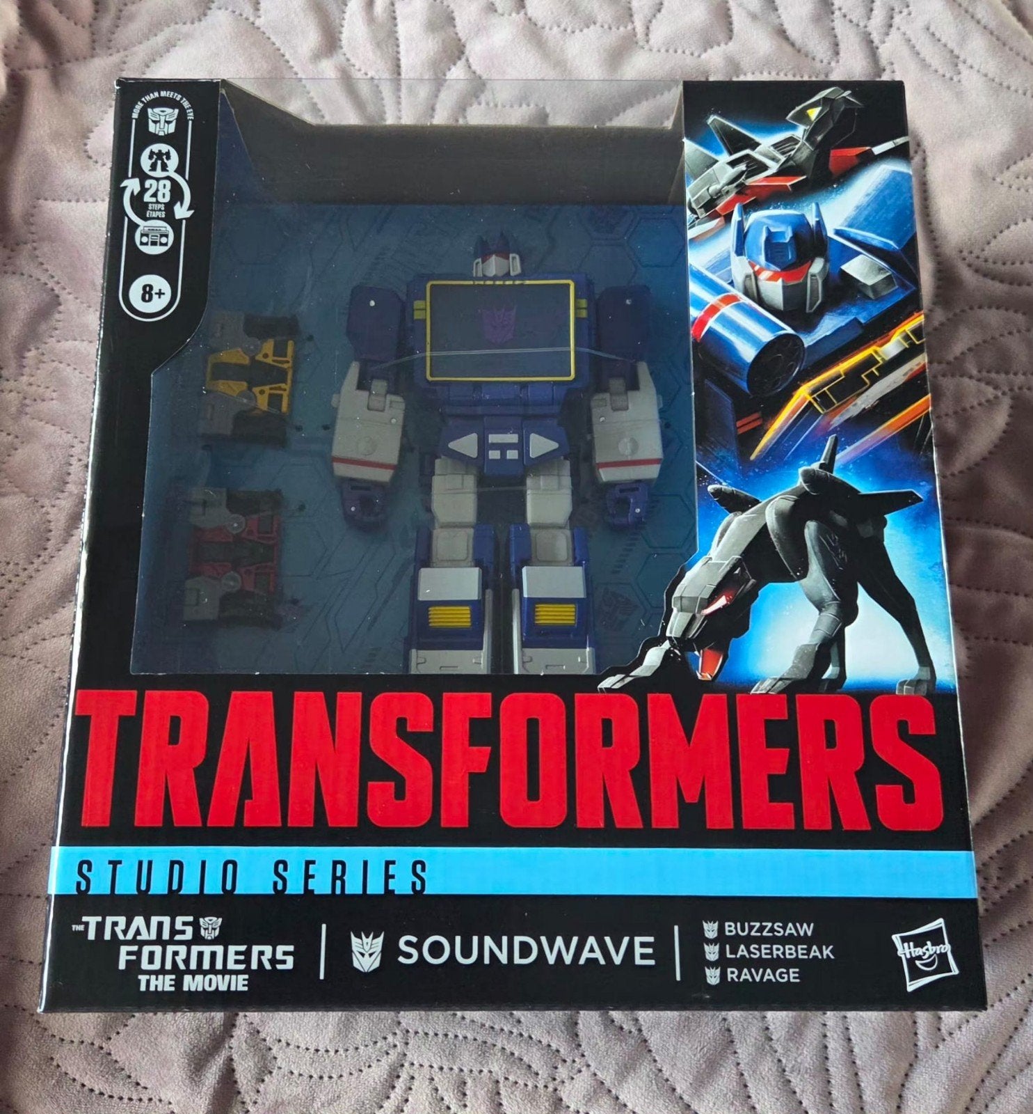 Transformers Studio Series 86 Soundwave, Verzamelen, Ophalen of Verzenden, Zo goed als nieuw, Decepticons