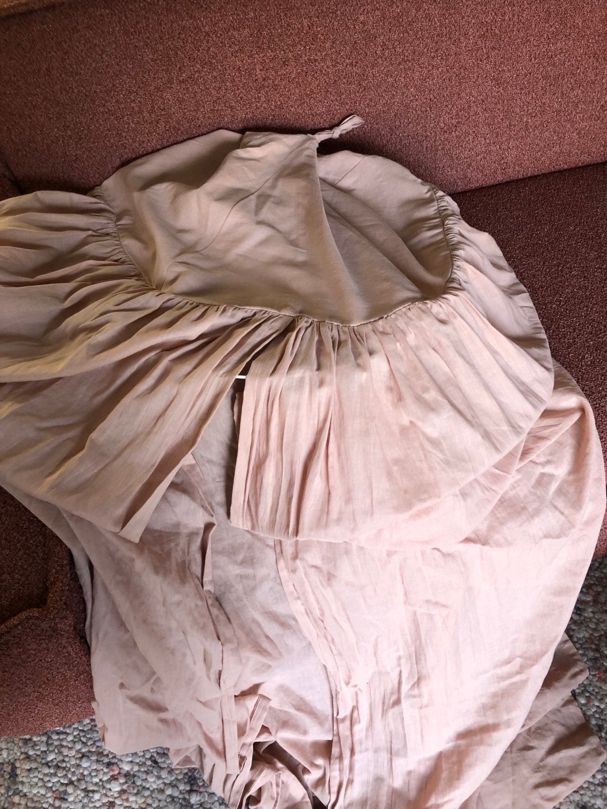 Liewood bedhemel oud roze voor ledikant/peuterbed, Ophalen of Verzenden, Gebruikt, 180 cm of meer, Minder dan 70 cm