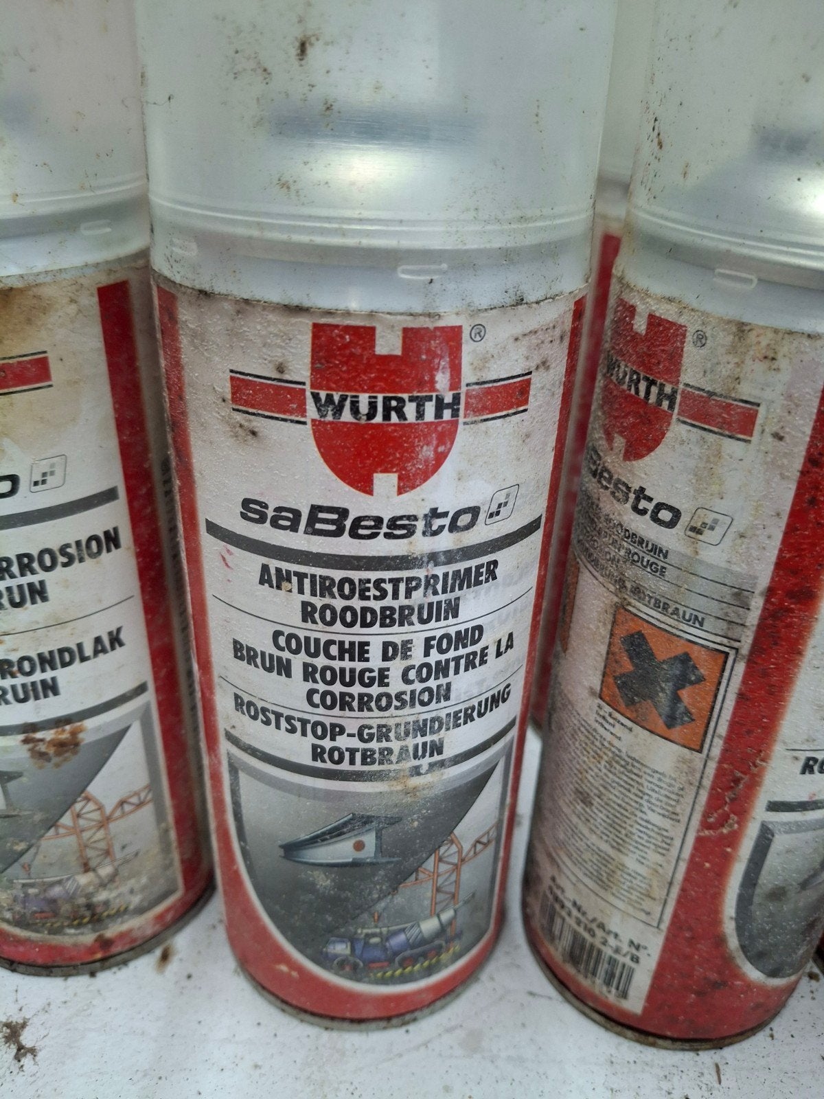 Roest stop quattro en nog meer van würth, Ophalen, Nieuw, Minder dan 150 ampère, Overige typen