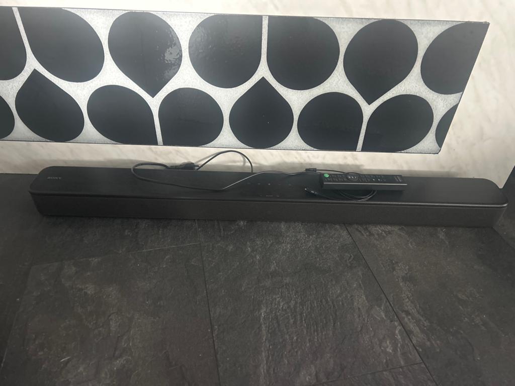 Sony Soundbar HT SF150 met afstandsbediening, Ophalen of Verzenden, Zo goed als nieuw