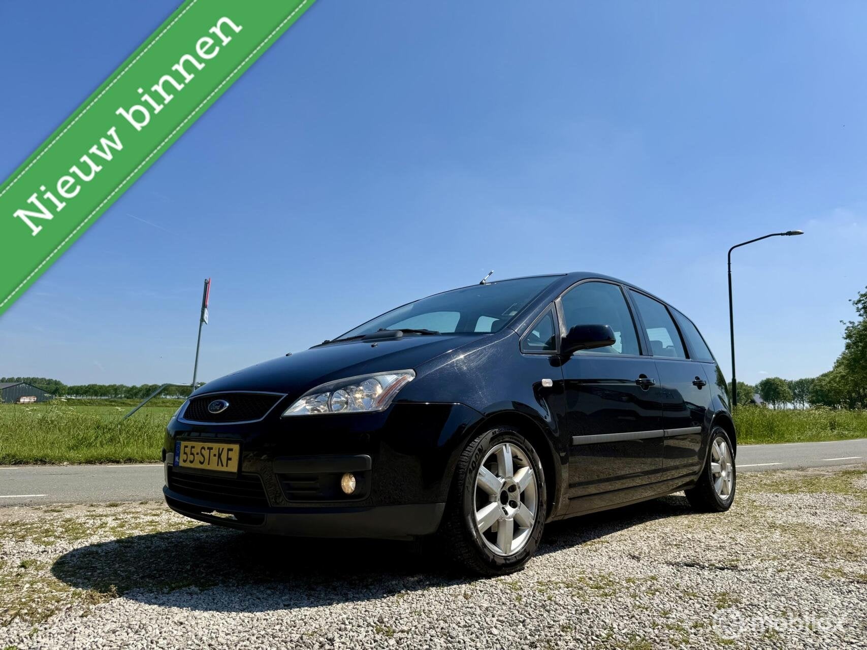 Ford Focus C-Max 1.6-16V Futura, BJ 2006, APK Juni 2027, Auto's, Voorwielaandrijving, 1596 cc, 101 pk, Gebruikt