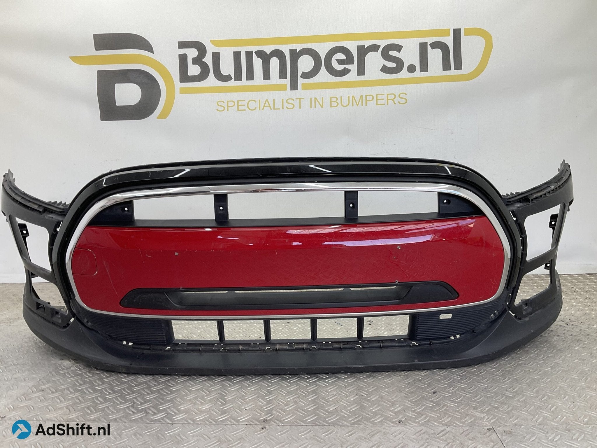 Bumper Mini Cooper S F56 One 114129-10 Grill Voorbumper K1-1