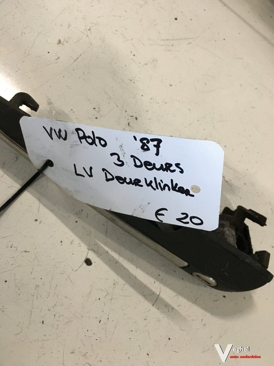 Vw Polo 3 drs 1987 Portiergreep Links, Gebruikt, -, Deur, -