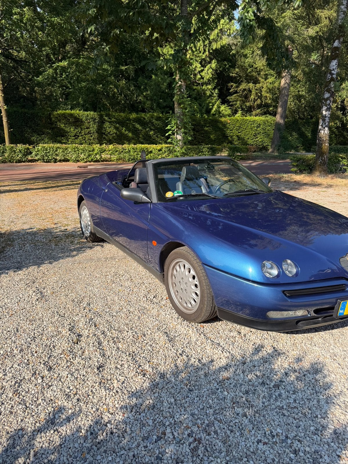 Alfa Romeo Spider 2.0 Twin Spark 16V 1998 Blauw, 1345 kg, Zwart, Blauw, Handgeschakeld