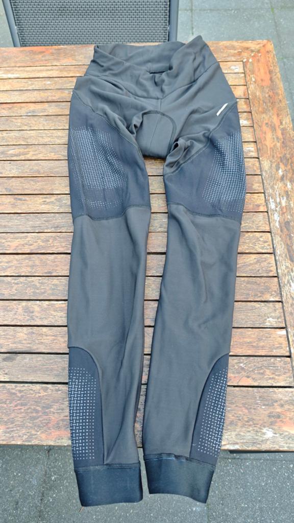 Rockrider dames fietsbroek met zeem, maat 38/40, Maat 38/40 (M), Zwart, Diverse, Ophalen of Verzenden