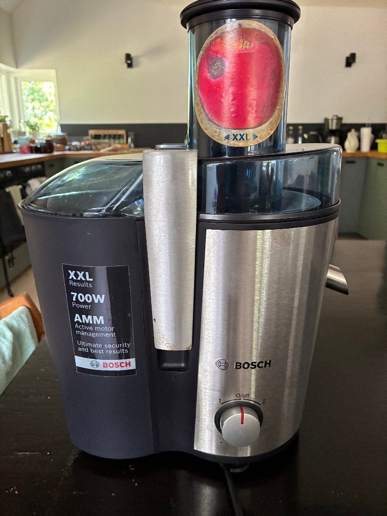 sapcentrifuge bosch vitajuice, Ophalen, Overige typen, Zilver, Zo goed als nieuw