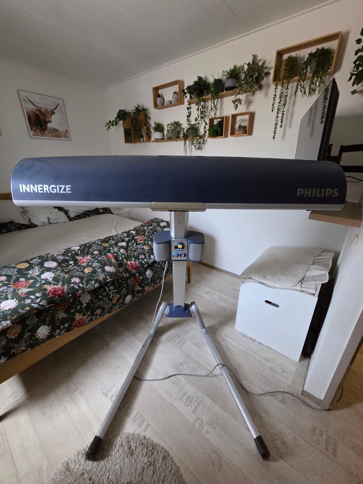 Philips Innergize HB 945 Infrarood en UV Zonnebank, Witgoed en Apparatuur, Ophalen, Gebruikt, Zonnebank enkelzijdig, Minder dan 10 lampen