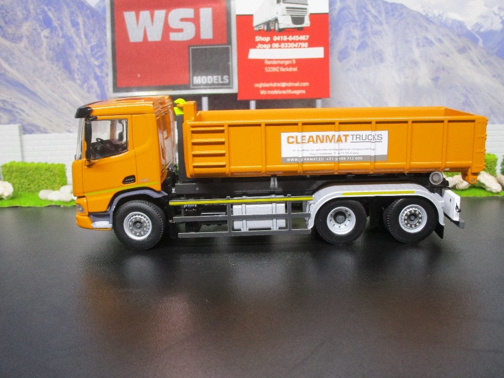 wsi 01-5327 cleanmat-trucks daf xd dhlmy25 6x2, Hobby en Vrije tijd, Ophalen of Verzenden, Nieuw, Bus of Vrachtwagen, Wsi