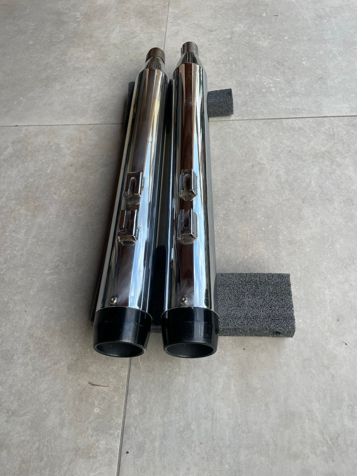 Uitlaten afkomstig van Harley Davidson street glide 2008, Motoren, Ophalen of Verzenden, Gebruikt