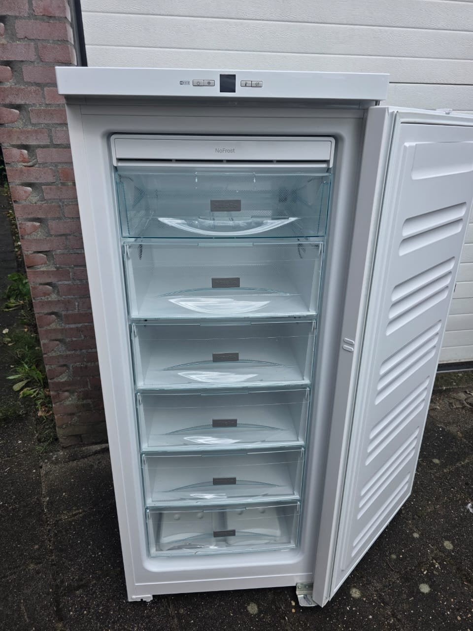 miele vriezer no frost A++, Ophalen, Zo goed als nieuw, 60 tot 90 cm, 160 cm of meer