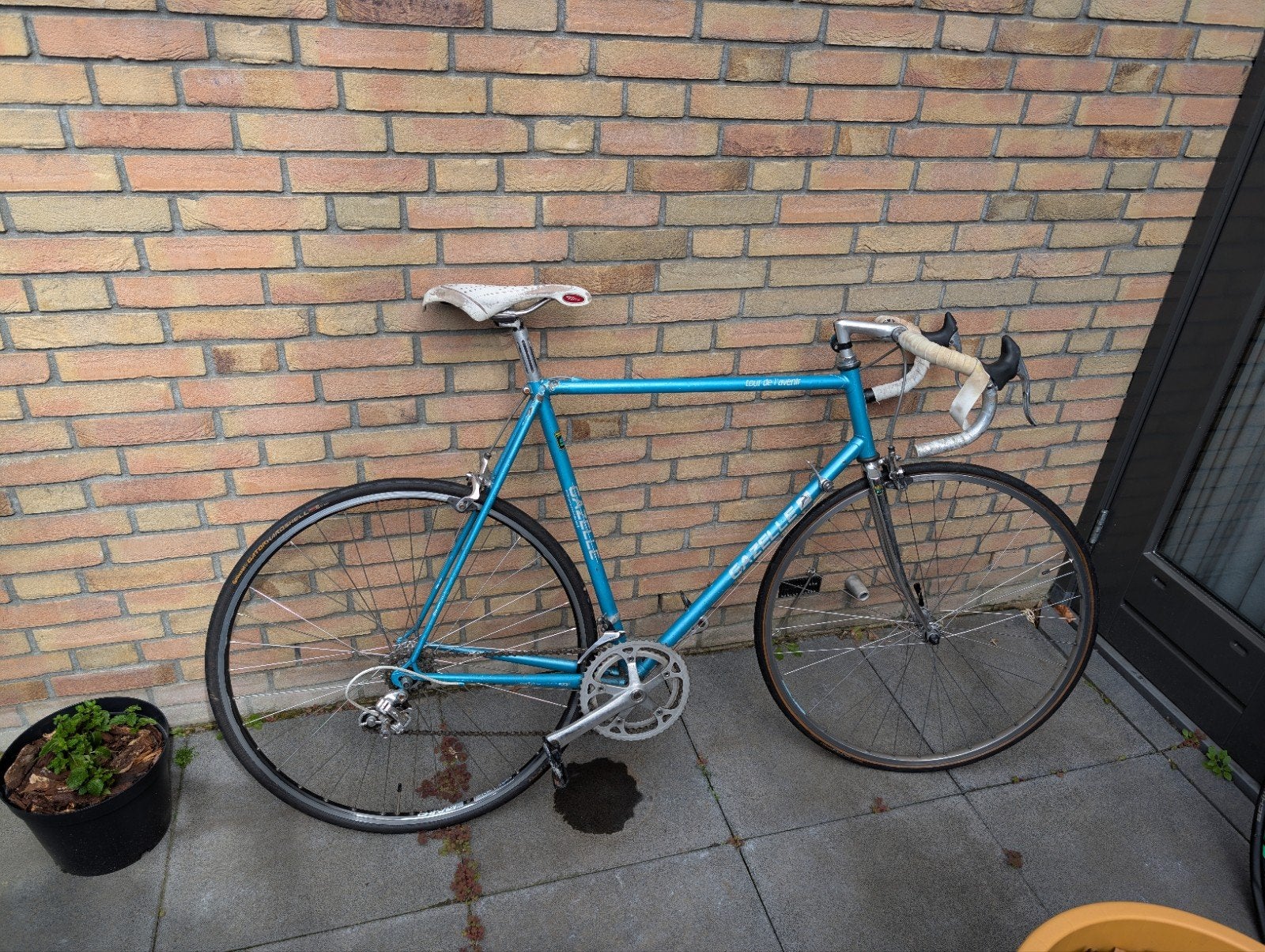 Vintage Gazelle Tour de l'Avenir racefiets - 60cm frame, Ophalen, Gebruikt, 57 tot 61 cm, Gazelle