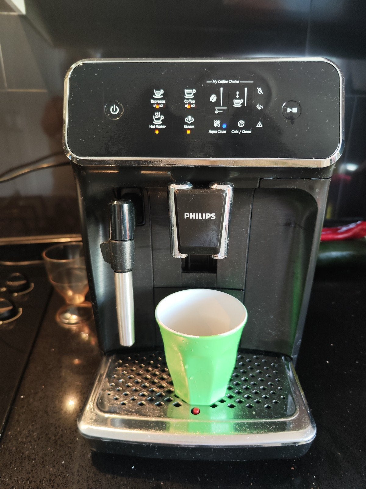 Philips koffiezetapparaat Bone, Gebruikt, Koffiemachine, Afneembaar waterreservoir, Koffiebonen