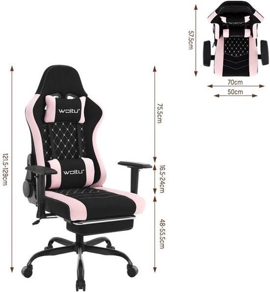 Ergonomische Gaming- en Bureaustoel – Gamerstoel, Corvance B.V., Verzenden, Nieuw, Corvancebol@gmail.com