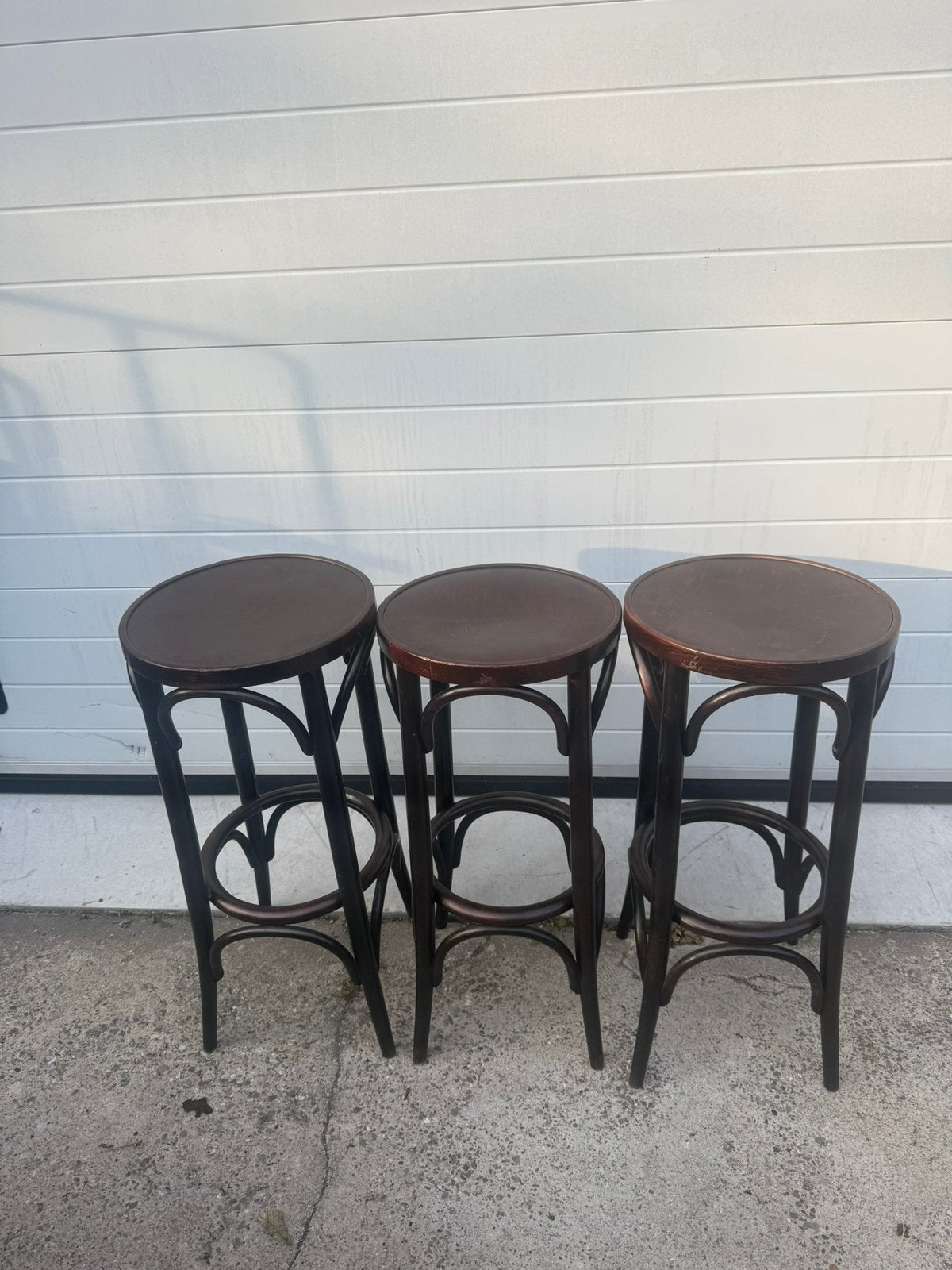 Thonet barkruk diverse krukken, Ophalen, Bruin, Vijf, Zes of meer stoelen