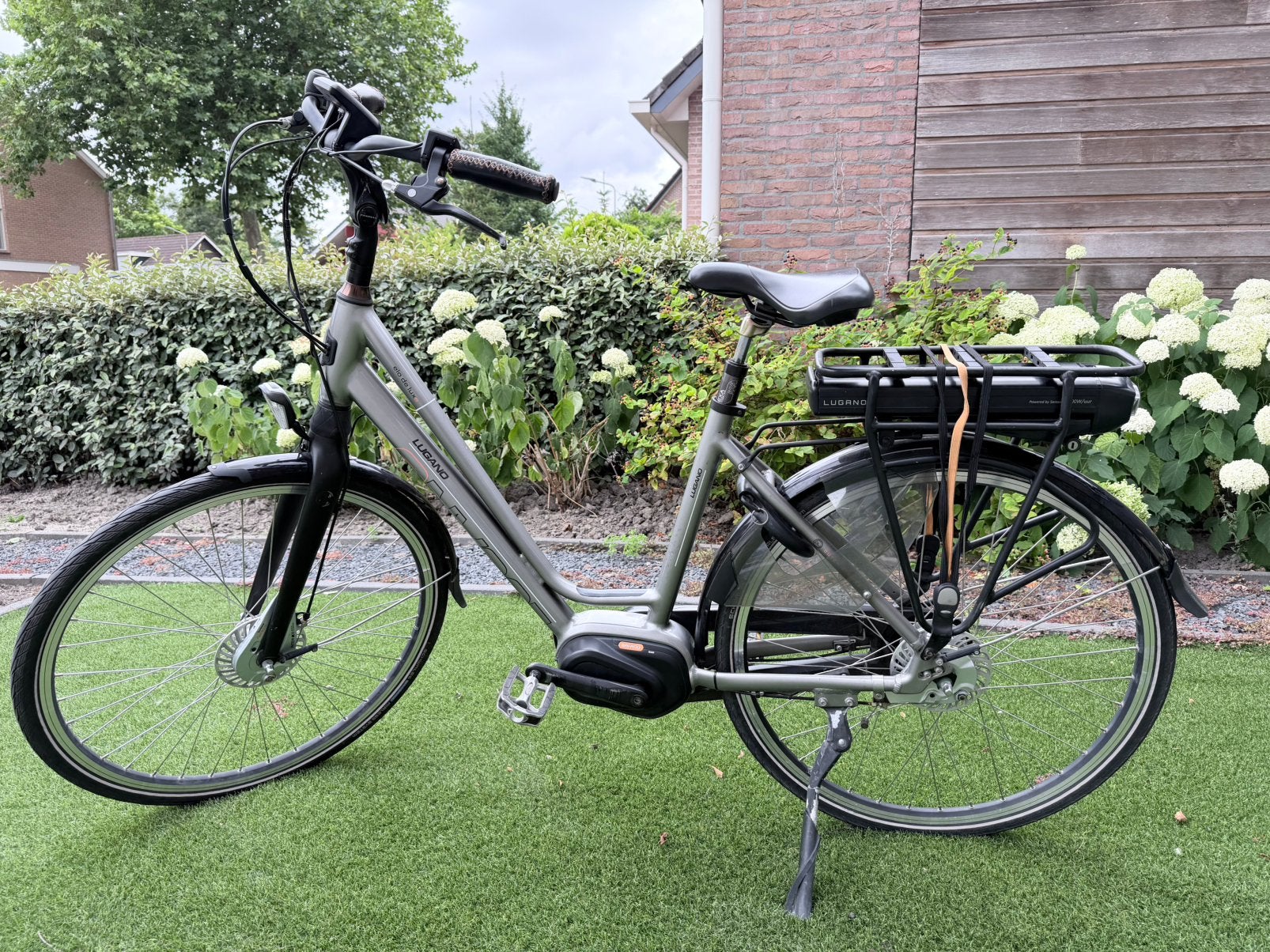 Lugano elo de luxe electrische damesfiets, 47 tot 51 cm, Ophalen, Gebruikt, Overige merken