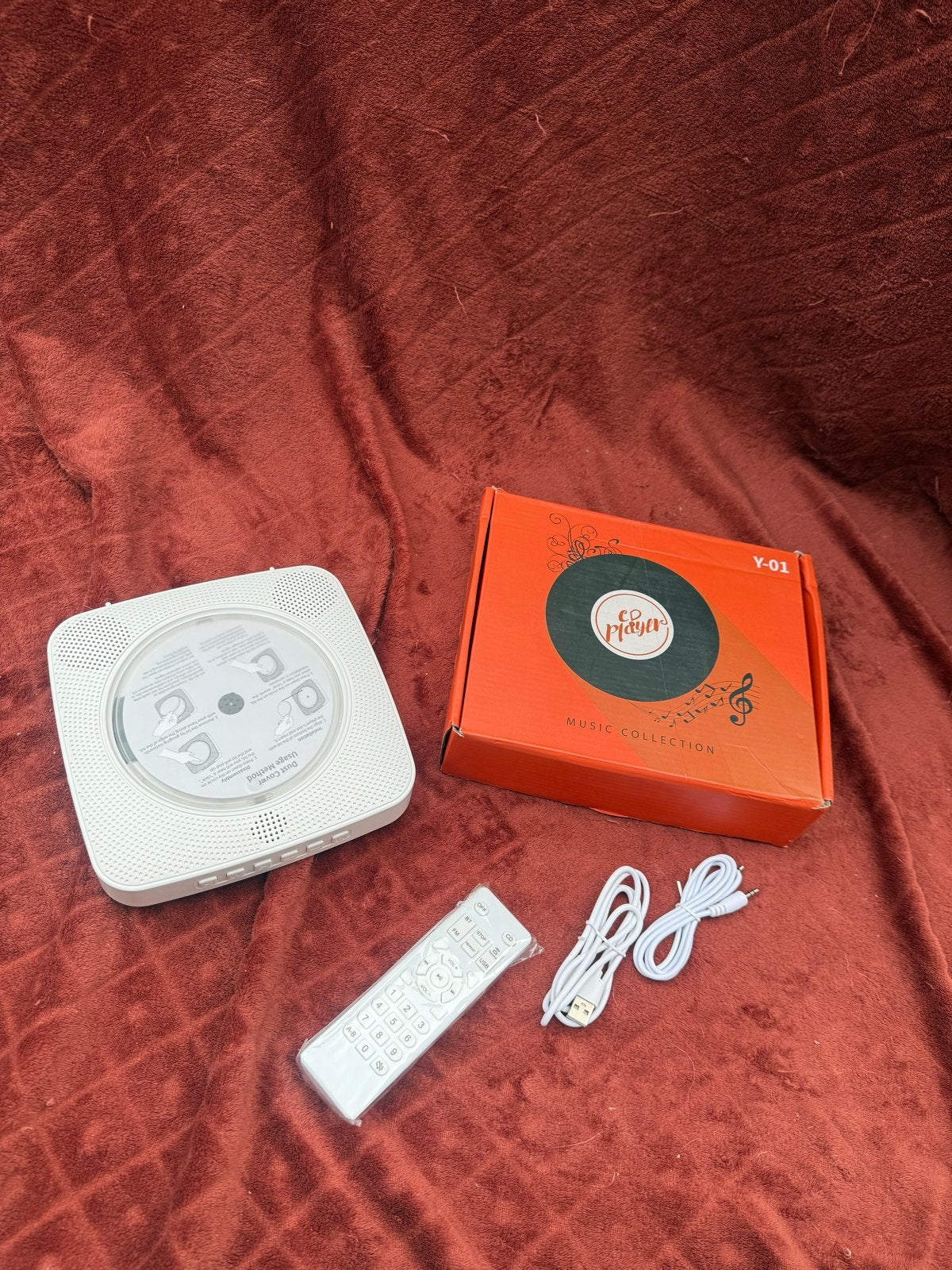 Nieuwe Draagbare CD Speler met Afstandsbediening, Ophalen, Nieuw, Overige merken, Draagbaar