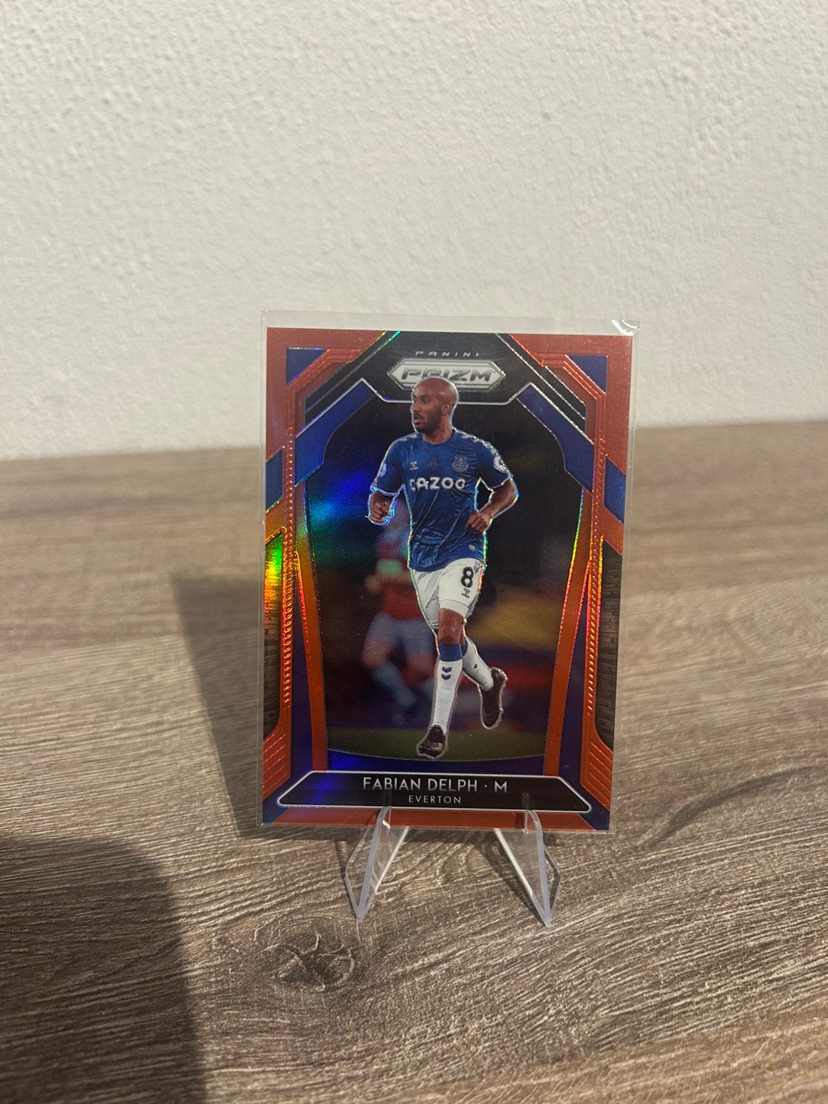 Fabian Delph 2020-21 Panini Prizm PL #118 /149 Red Prizm, Ophalen of Verzenden, Zo goed als nieuw, Buitenlandse clubs, Poster, Plaatje of Sticker