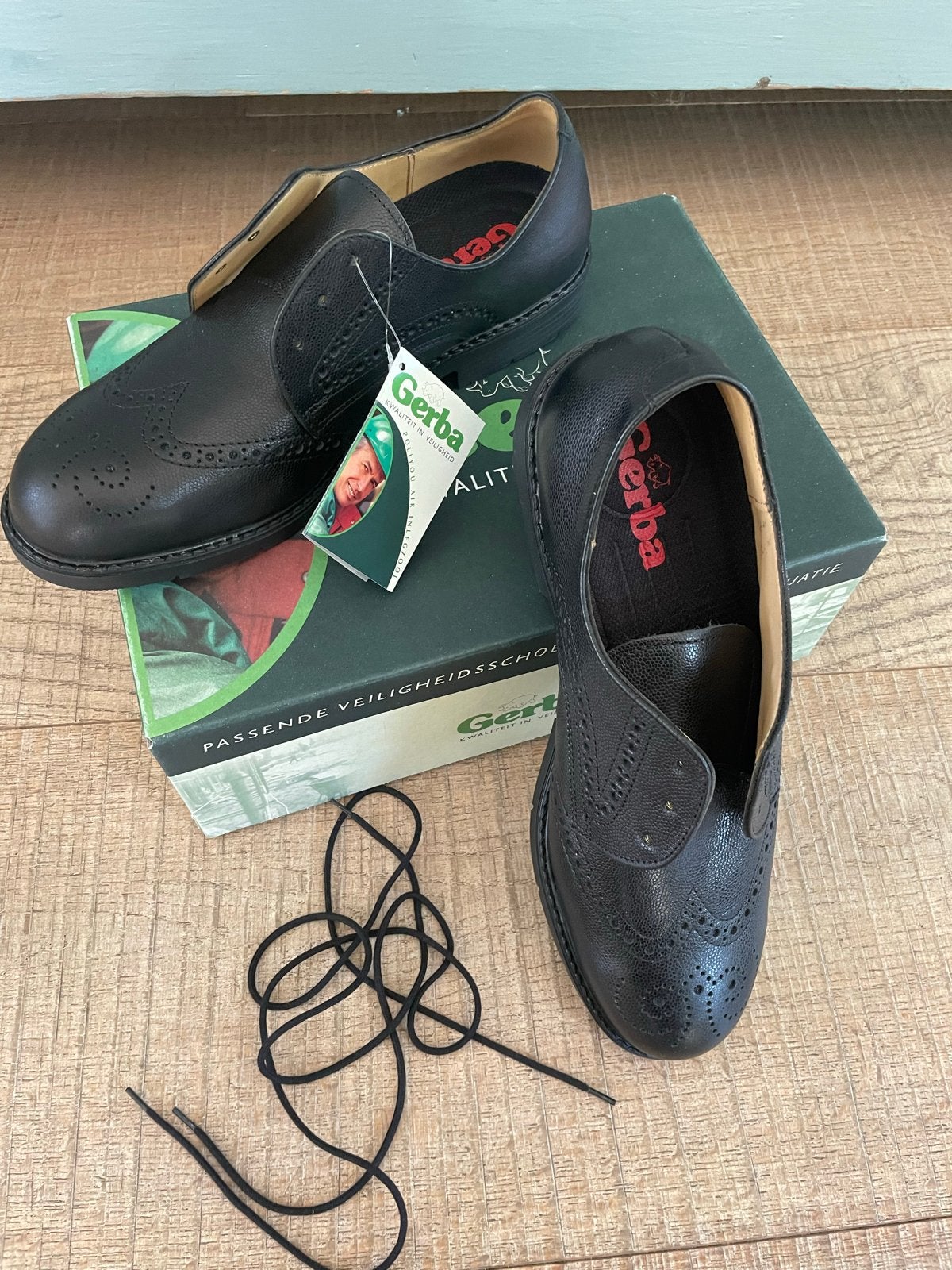 Gerba Veiligheidsschoenen Heren RWS - Maat 44, Ophalen of Verzenden, Nieuw, Zwart, Werkschoenen