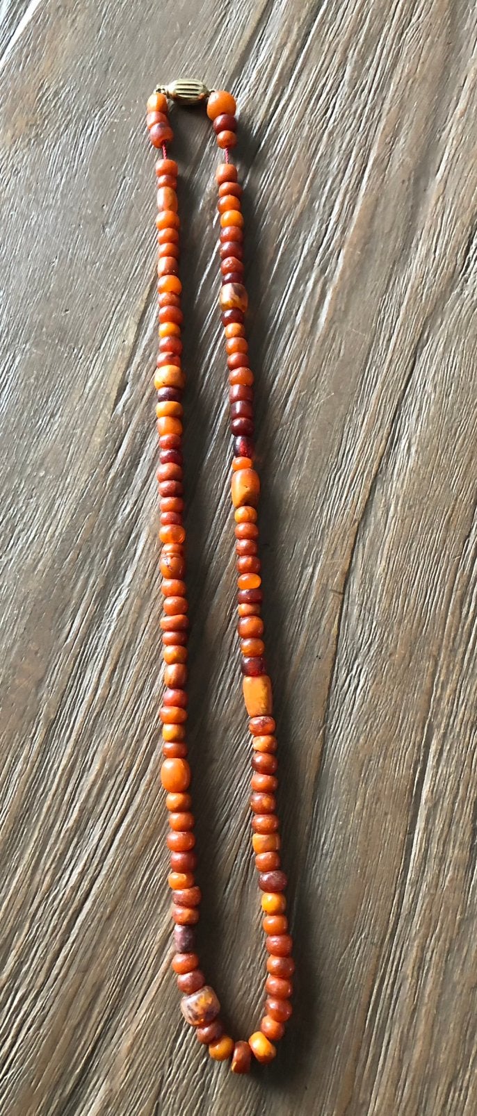 Antieke ketting met gouden slot, Sieraden, Tassen en Uiterlijk, Antieke sieraden, Ophalen of Verzenden, Goud, Ketting