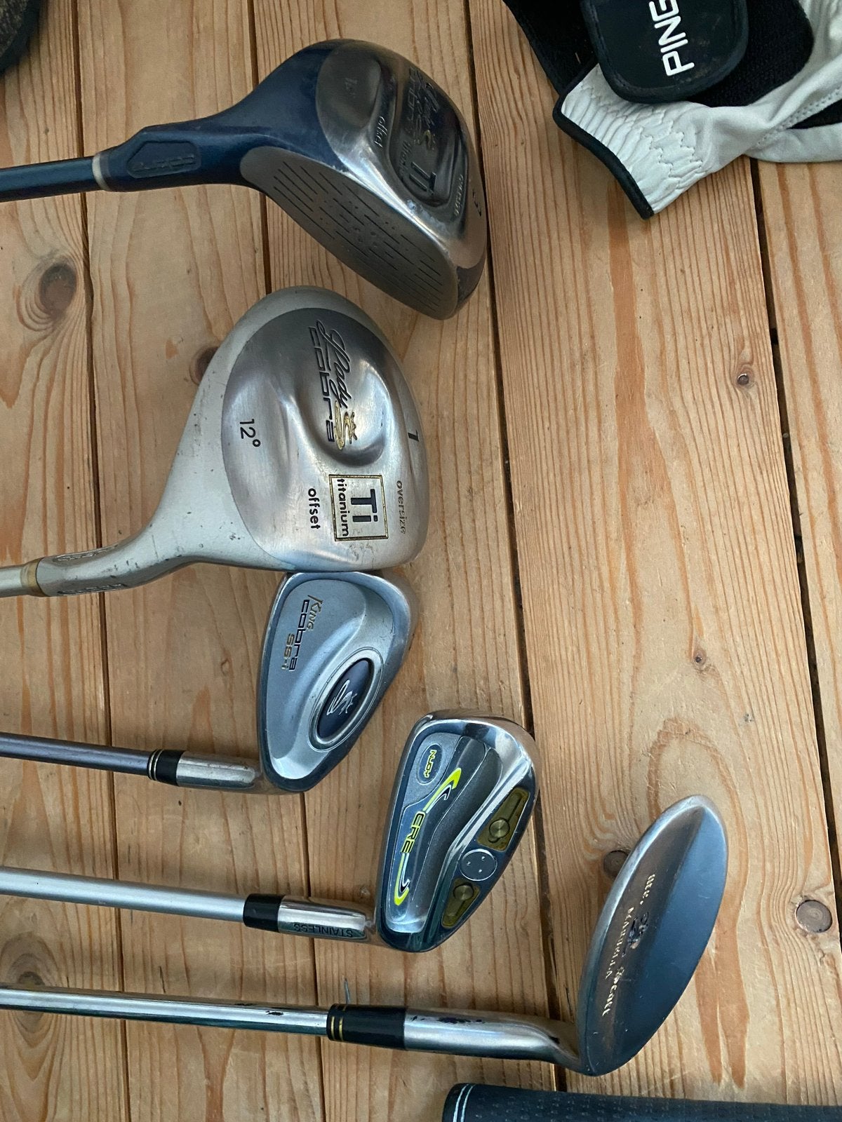 Foto 16 van Complete Golfset met Golftas, Trolley en Schoenen