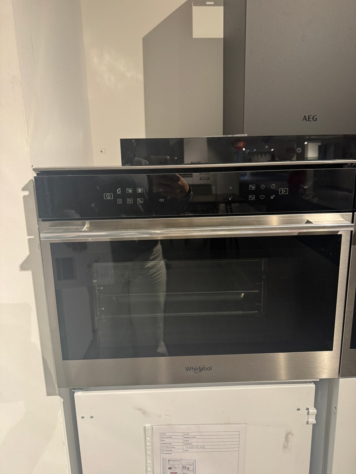 Verschillende ovens nis 45, Ophalen, 45 tot 50 cm, Hete lucht, Inbouw