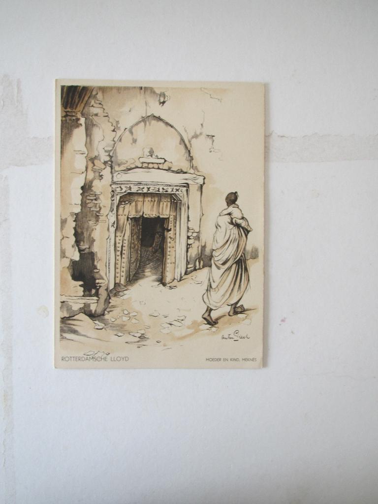 MENUKAARTEN  ANTON PIECK    Rotterdamsche L, Verzenden, Nieuw, Kaart, Foto of Prent