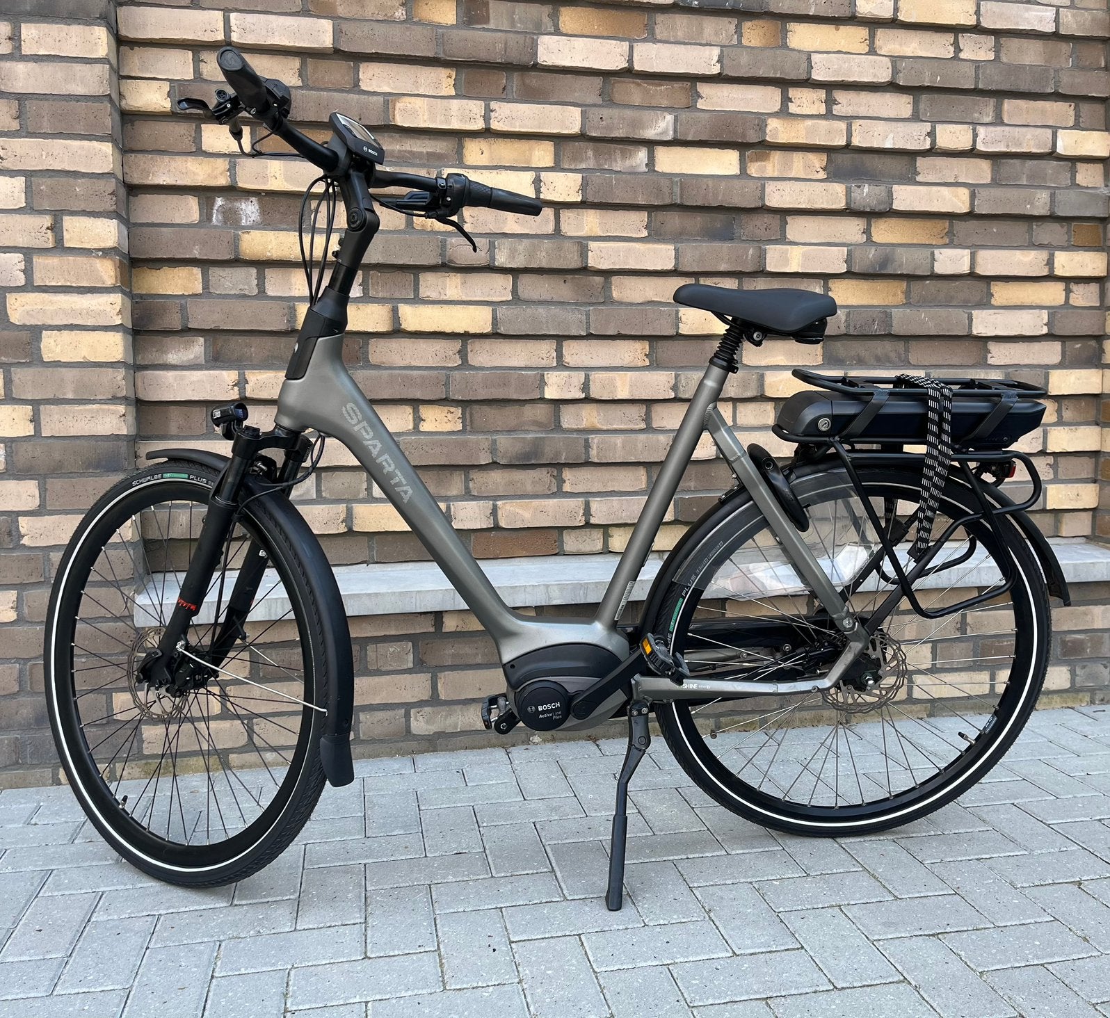 Elektrische damesfiets / framemaat 61 cm / bosch middenmotor, 59 cm of meer, Ophalen, Zo goed als nieuw, Sparta