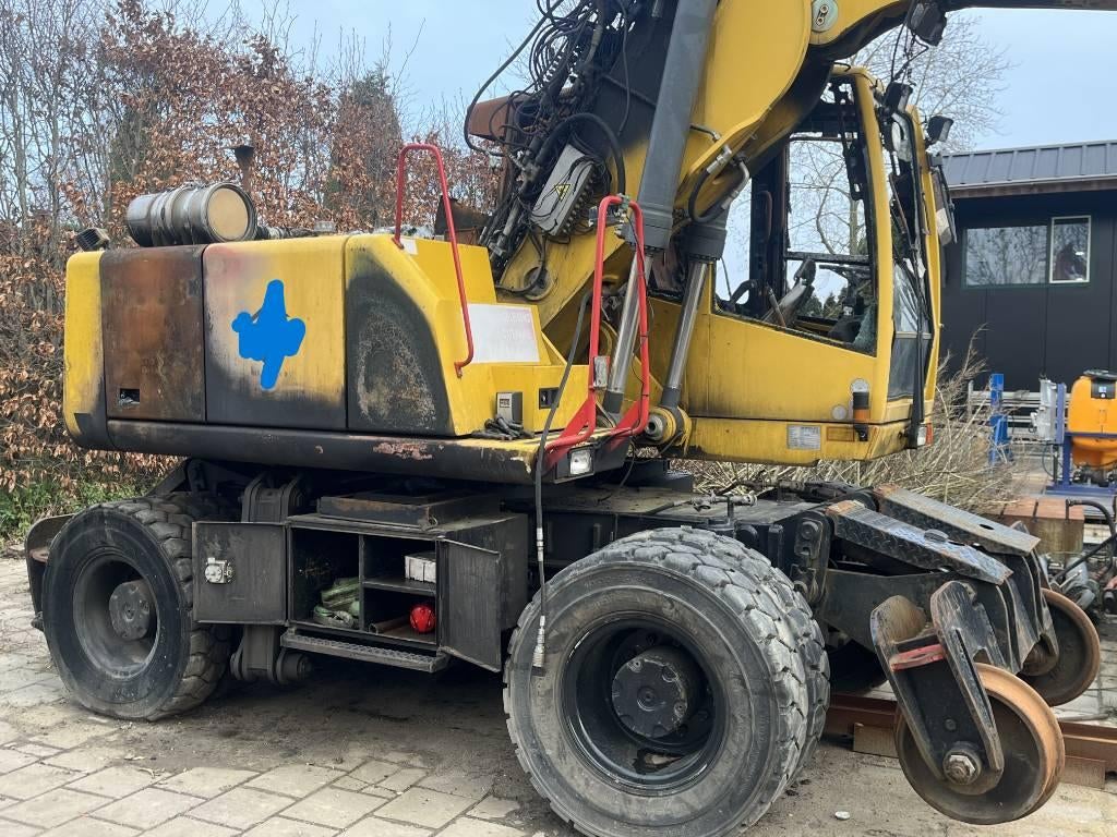 Atlas 180WSR (bj 2015), Zakelijke goederen, Machines en Bouw | Kranen en Graafmachines, Graafmachine