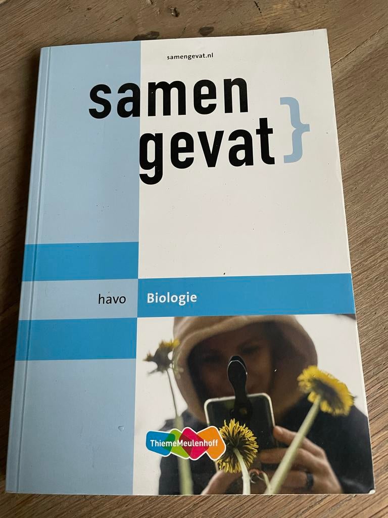 Samengevat Havo Biologie - zeker slagen, examenvoorbereiding, Ophalen of Verzenden, Zo goed als nieuw, HAVO, Biologie