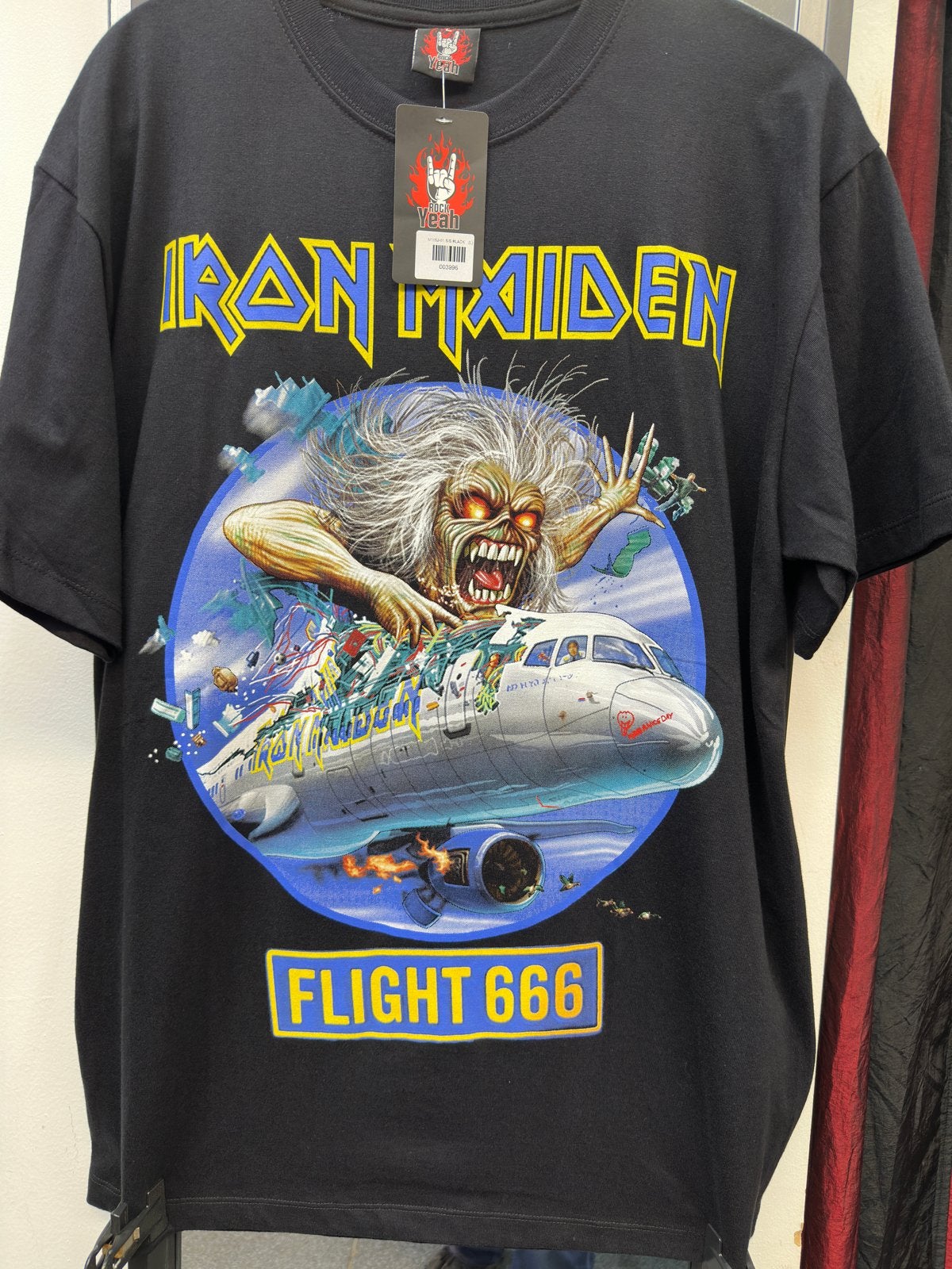 Iron maiden t-shirt maat Large, Ophalen of Verzenden, Nieuw, Maat 52/54 (L), Zwart