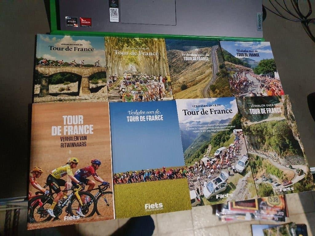 8x boekjes over tour de France, Ophalen of Verzenden, Zo goed als nieuw, Lopen en Fietsen