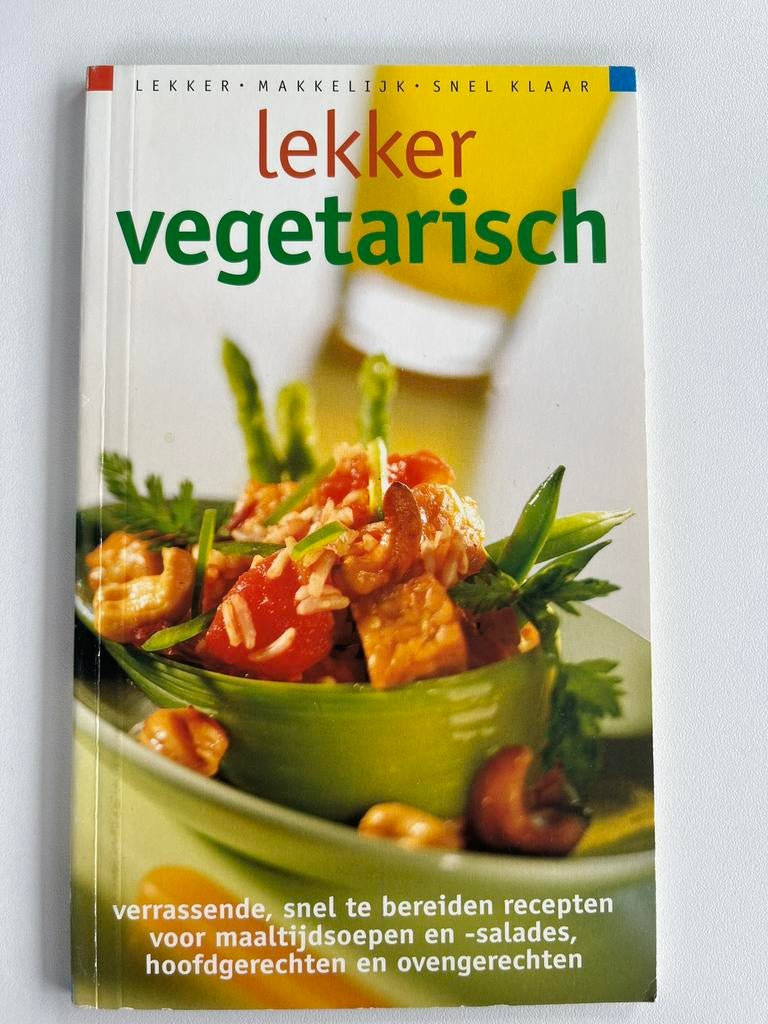 Lekker vegetarisch - I. van Blommestein kookboek paperback, Vegetarisch, I. van Blommestein, Ophalen of Verzenden, Zo goed als nieuw