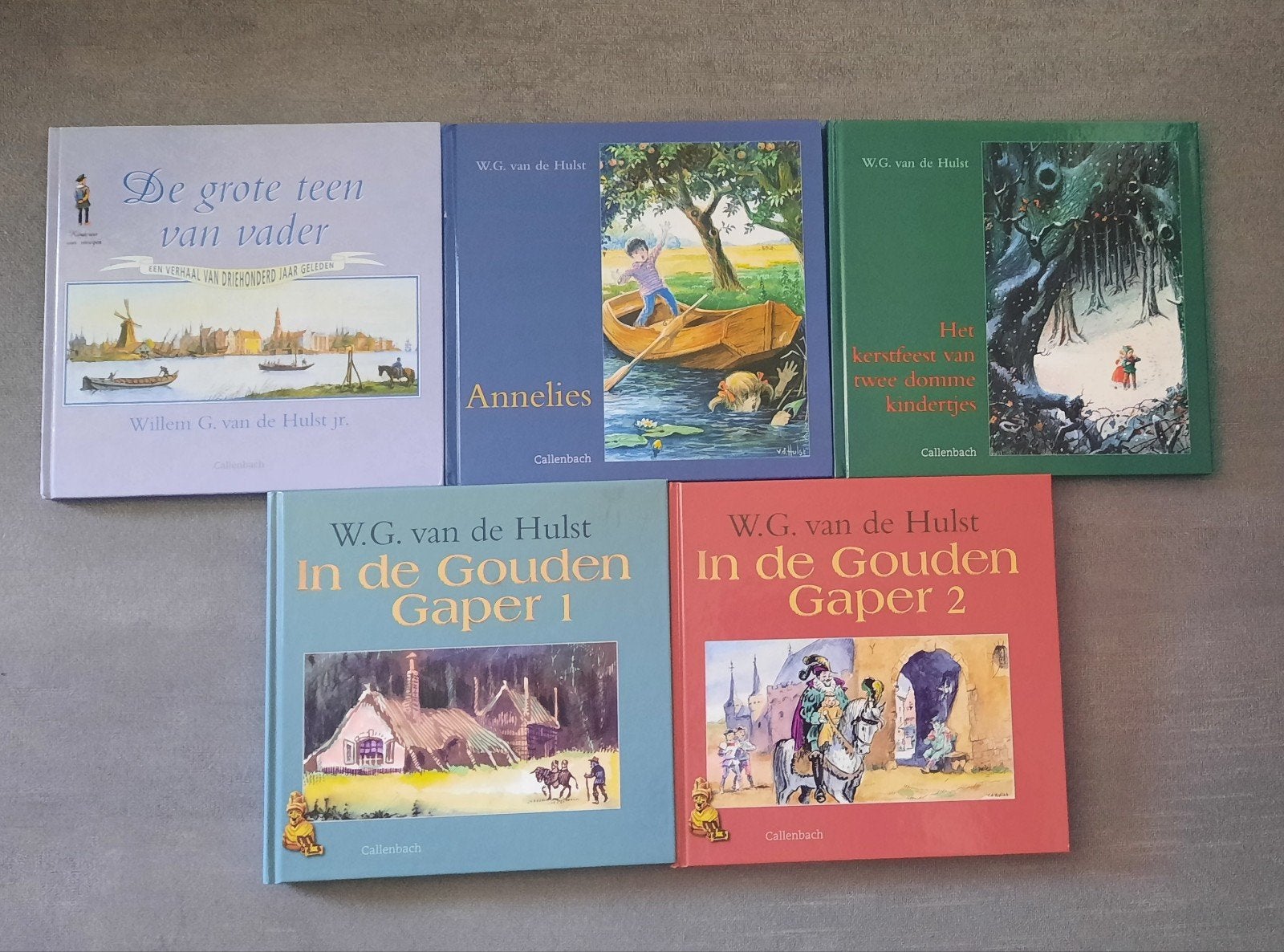 5 boeken van W.G. van de Hulst – Uitgeverij Callenbach, Ophalen of Verzenden, Gelezen, W.G. van de Hulst