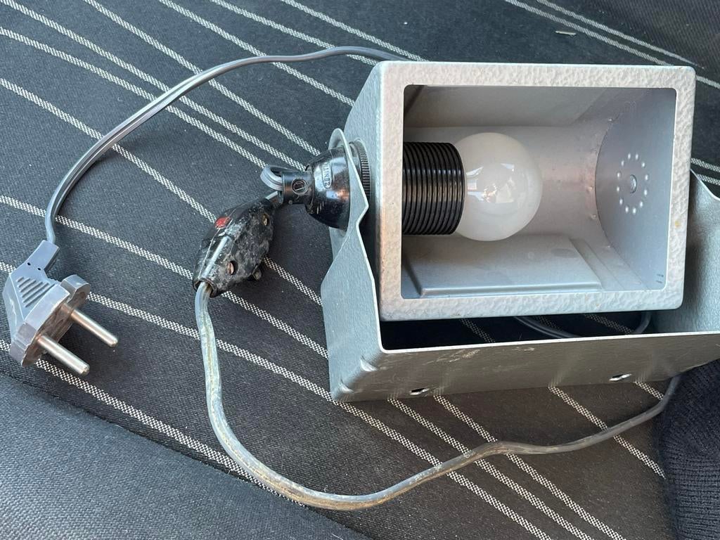 Vintage Zenith Fotolamp / Studiolamp met Gloeilamp, Ophalen of Verzenden, Gebruikt