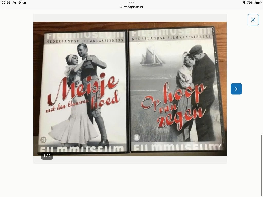Nederlandse filmklassiekers uit 1934, Alle leeftijden, Ophalen of Verzenden, Gebruikt, Drama