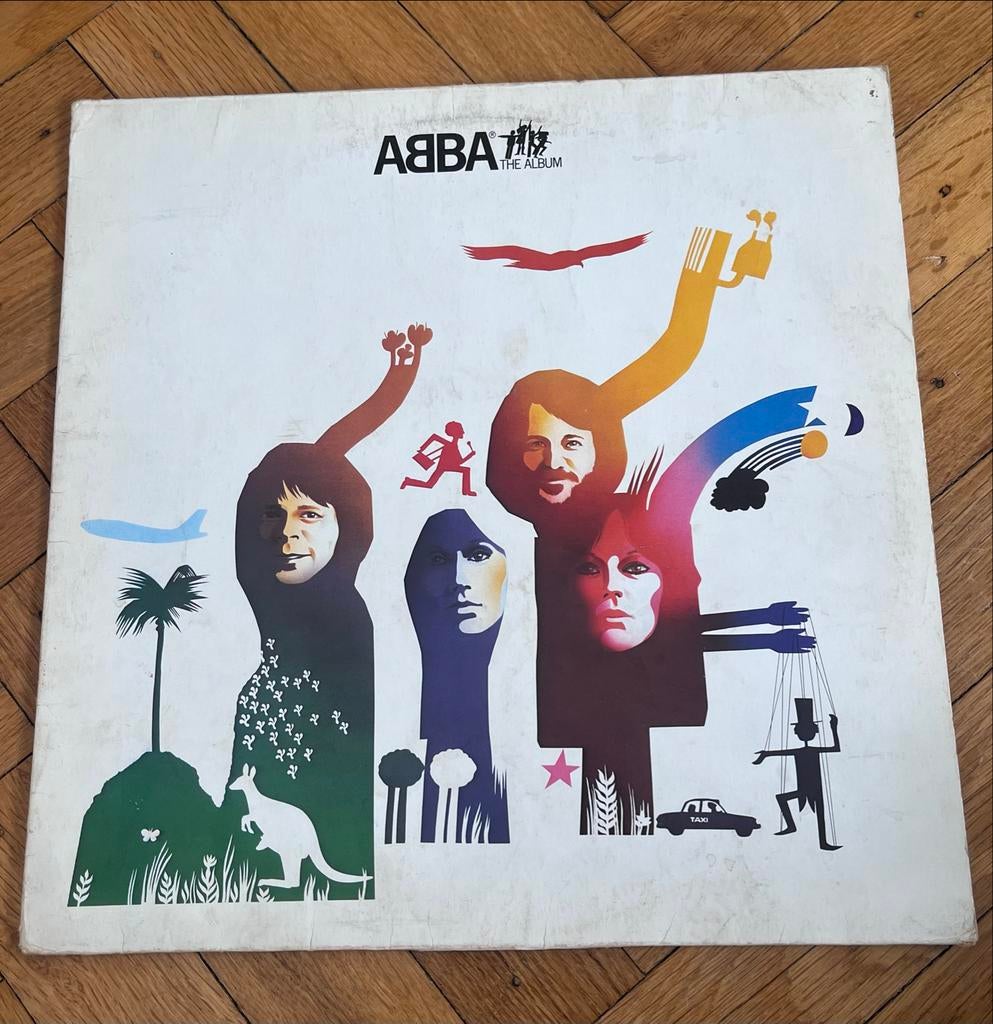 ABBA - The Album LP (1977), Gebruikt, Ophalen of Verzenden, 1970 - 1979, 12 inch