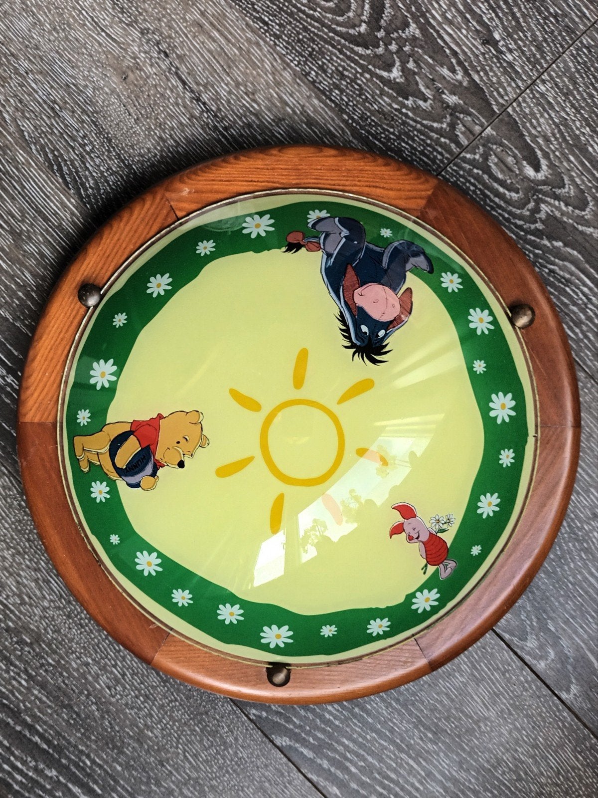 Winnie de Poeh plafondlamp - Kinderkamerlamp, Gebruikt, Ophalen of Verzenden, Meerkleurig, Disney