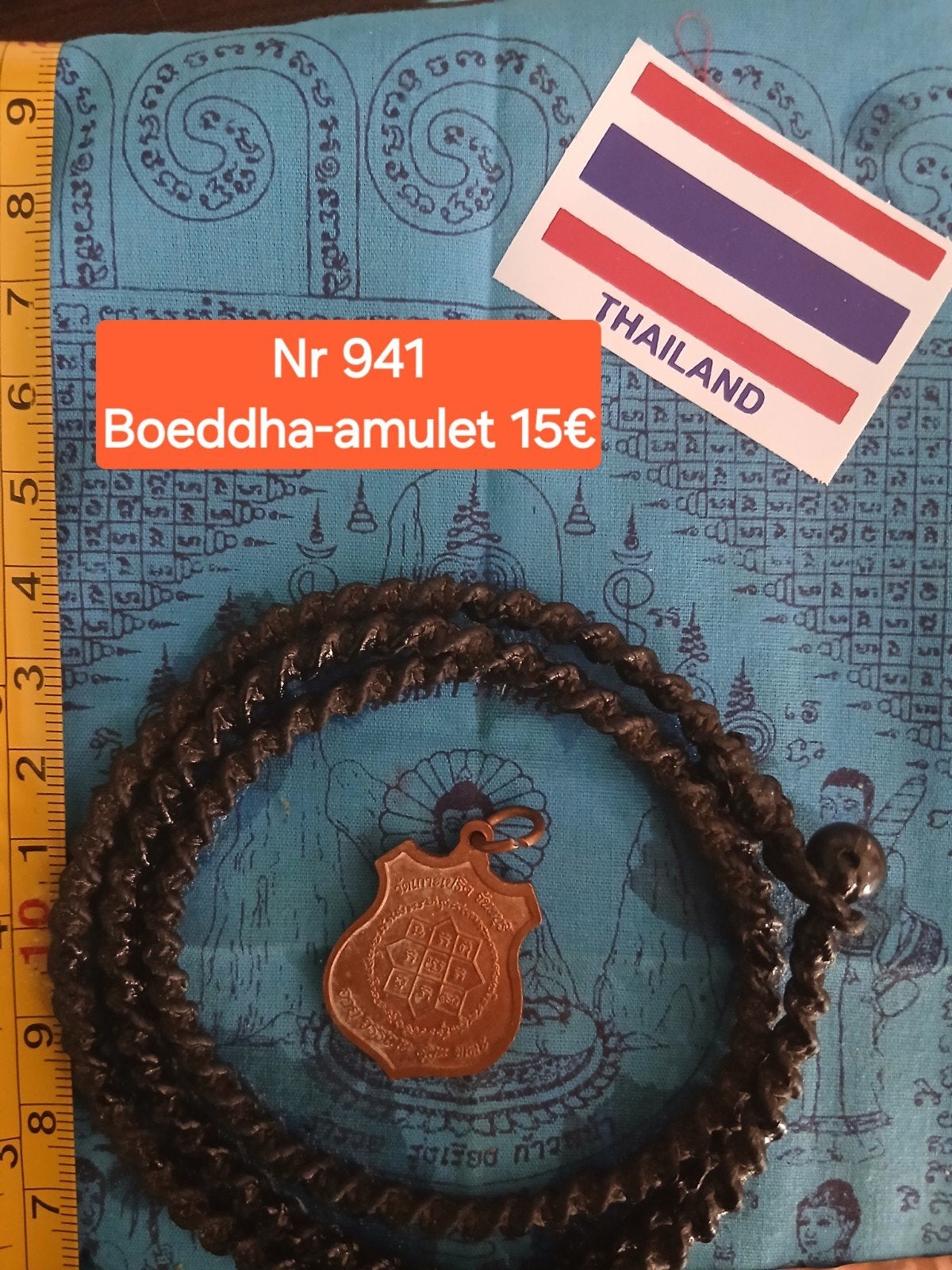 Boeddha-amulet uit Thailand - Nr 941, Antiek en Kunst, Antiek | Religie, Verzenden